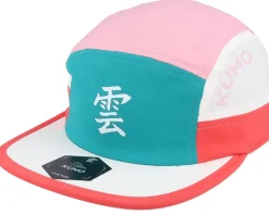 Kanji Logo Cloudfit Green/White/Red/Pink 5-panel - Kumo
