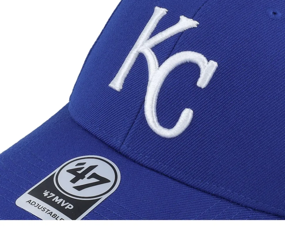 Kansas City Royals World Series Sure Shot Mvp Royal Blue Adjustable - 47 Brand