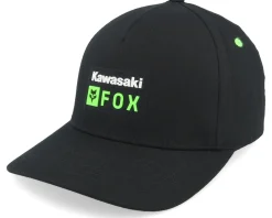 Kawasaki Black Flexfit - Fox