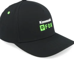 Kawasaki Black Flexfit - Fox