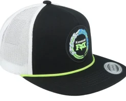 Kawasaki Black/White Rope Snapback Trucker - Fox