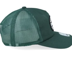 Keaton Hat Deep Forest/Deep Forest A-Frame Trucker - Brixton