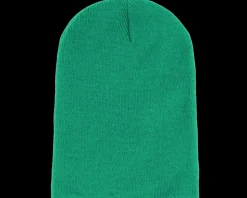 Kelly Green Long Blank Beanie - Beechfield