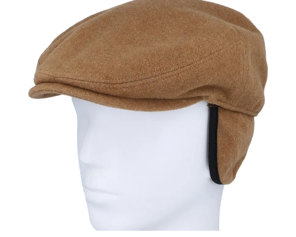 Kent Earflap Wool/Cashmere Flatcap - Stetson