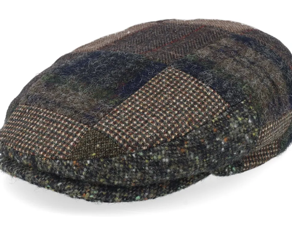 Kent Patchwork By Lierys Patchwork Flat Cap - Lierys