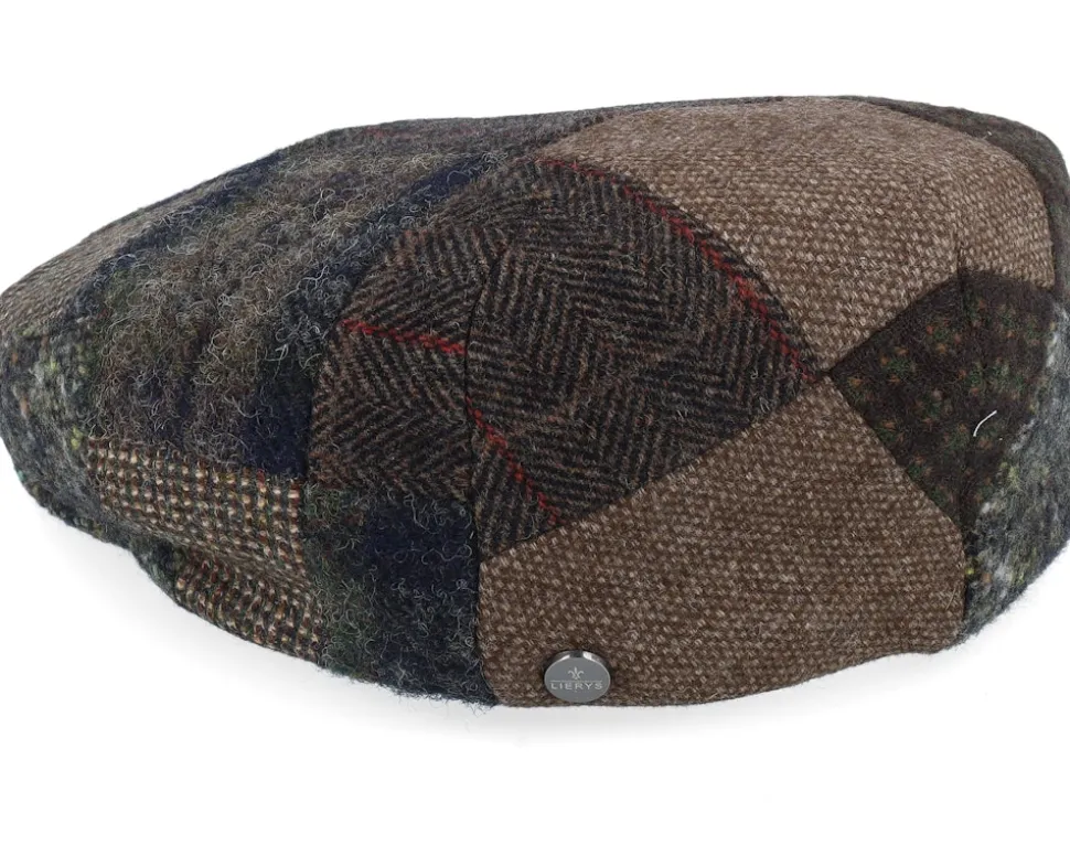 Kent Patchwork By Lierys Patchwork Flat Cap - Lierys