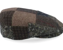 Kent Patchwork By Lierys Patchwork Flat Cap - Lierys