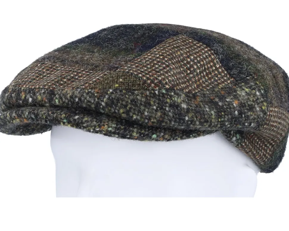 Kent Patchwork By Lierys Patchwork Flat Cap - Lierys