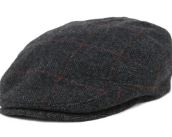 Kent Wool EF Herringbone Flat Cap - Stetson