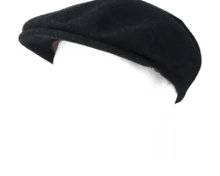 Kent Wool/Cashmere Black Flat Cap - Stetson