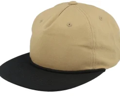 Khaki/Khaki Rope 5-panel Snapback - Equip