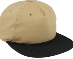 Khaki/Khaki Rope 5-panel Snapback - Equip