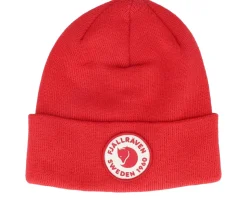 Kids 1960 Logo Hat True Red Cuff - Fjällräven