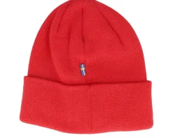 Kids 1960 Logo Hat True Red Cuff - Fjällräven