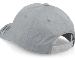 Kids A Letter 3d Heather Grey Adjustable - Kiddo Cap