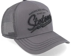 Kids American Heritage Classic Grey Trucker - Stetson
