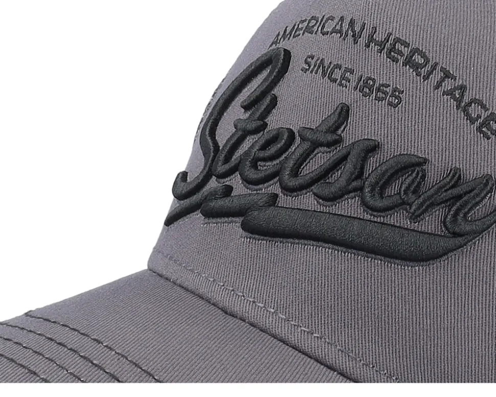 Kids American Heritage Classic Grey Trucker - Stetson