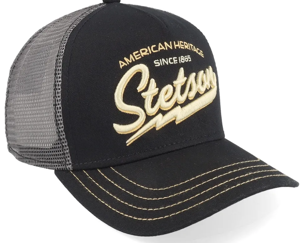 Kids American Heritage Classic Black Trucker - Stetson