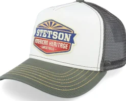 Kids American Heritage Sun Green/White Trucker - Stetson