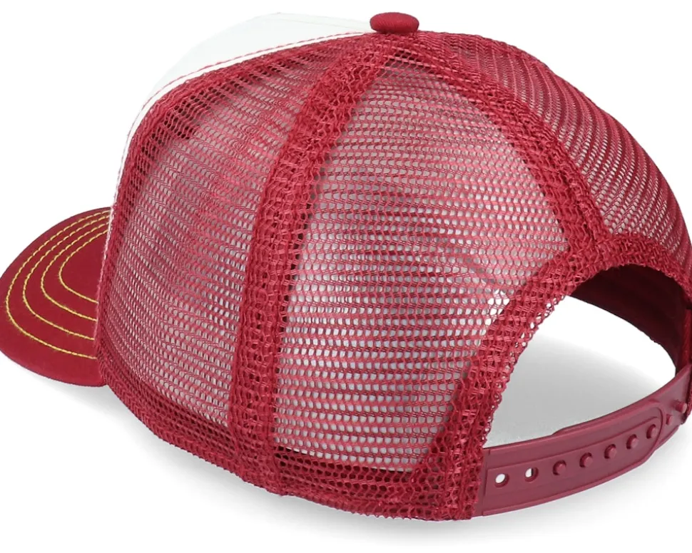 Kids American Heritage White/Maroon Trucker - Stetson