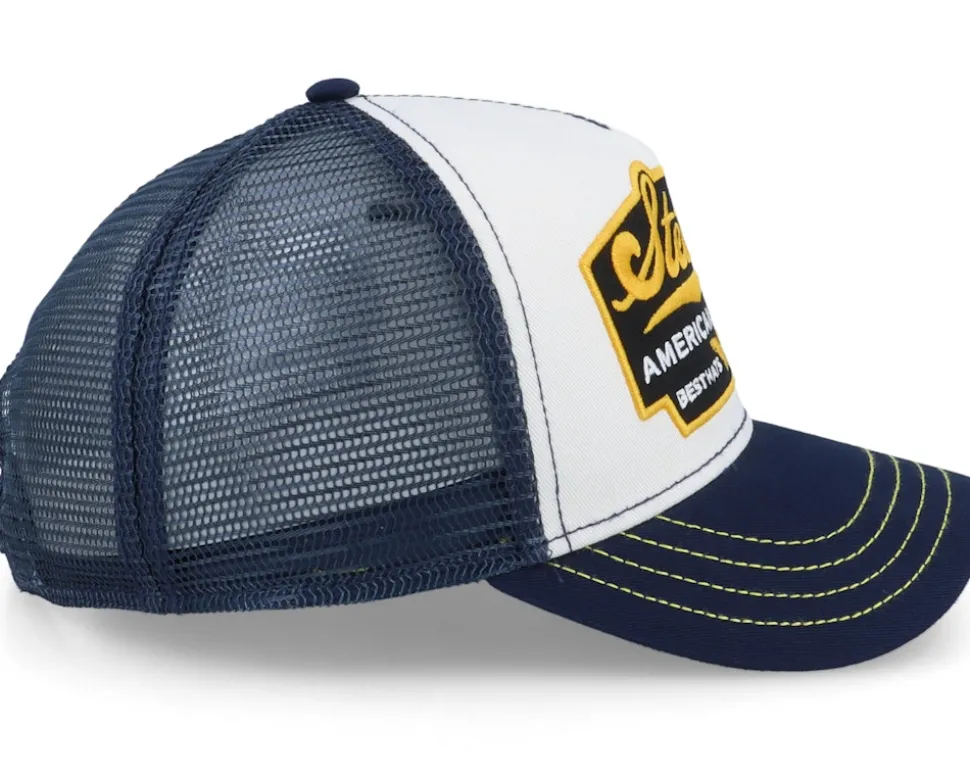 Kids American Heritage White/Navy Trucker - Stetson