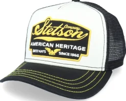 Kids American Heritage White/Navy Trucker - Stetson