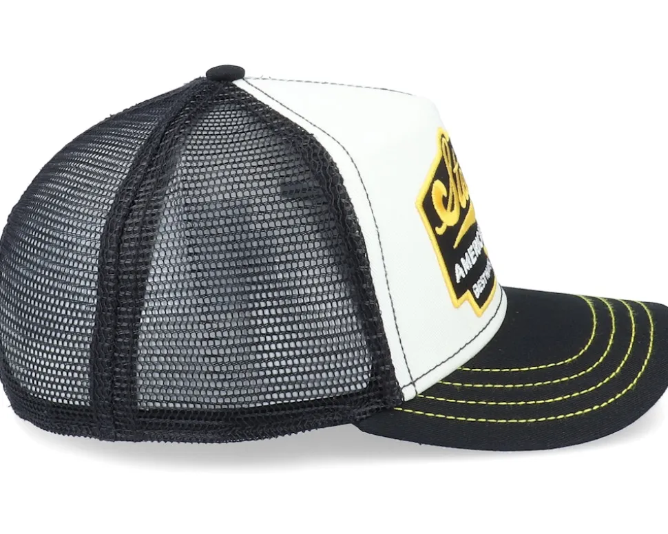 Kids American Heritage White/Black Trucker - Stetson