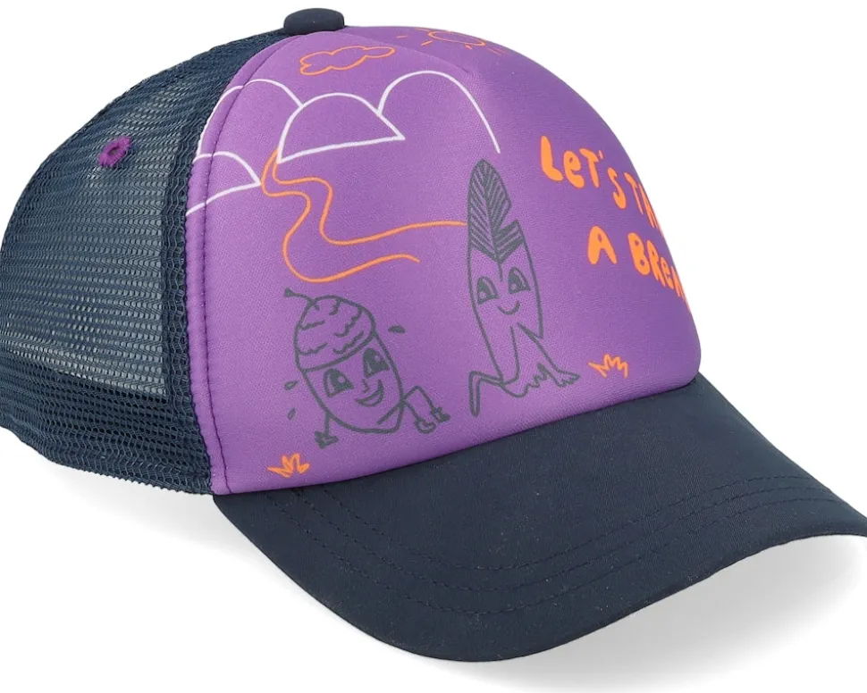 Kids Animal Mesh Cap K Sea Rose Trucker - Jack Wolfskin