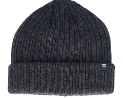 Kids Arcade Beanie Black Heather Cuff - Billabong