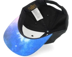Kids Astronaut Black/Space Snapback - Kiddo Cap
