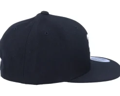 Kids B Letter 3D Black Snapback - Kiddo Cap