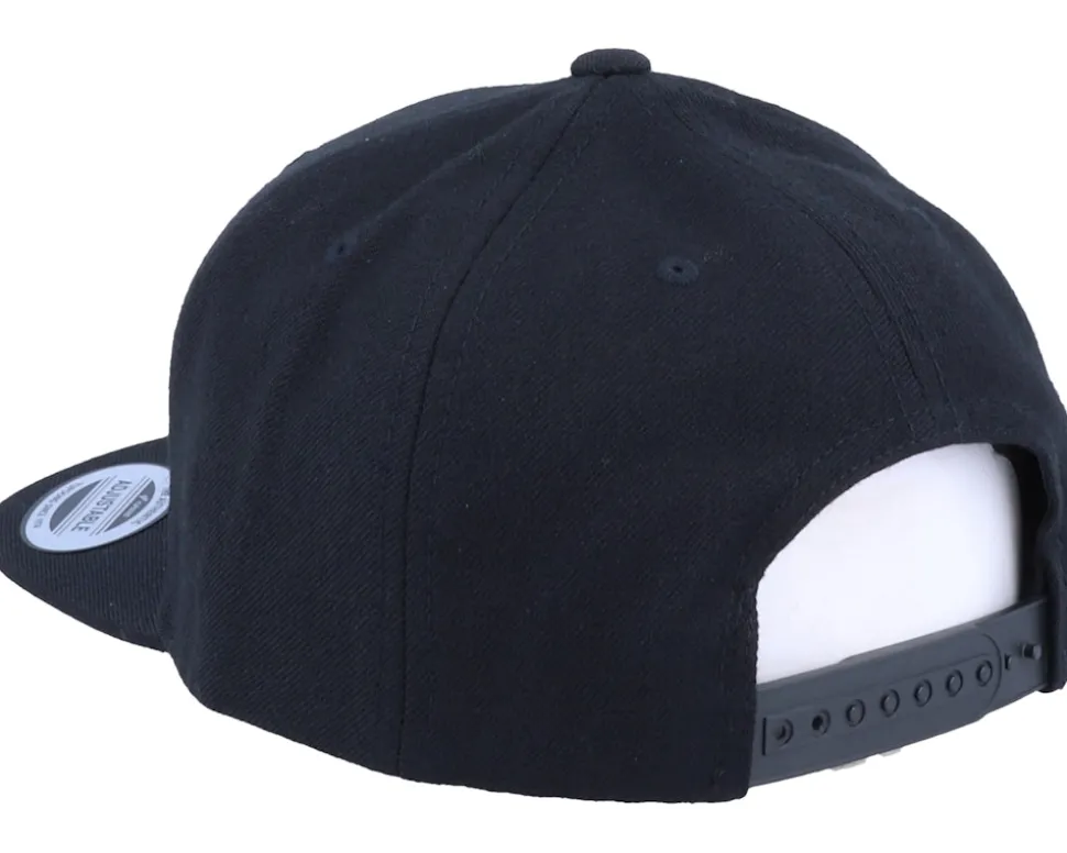 Kids B Letter 3D Black Snapback - Kiddo Cap