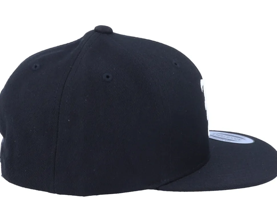 Kids B Letter 3D Black Snapback - Kiddo Cap