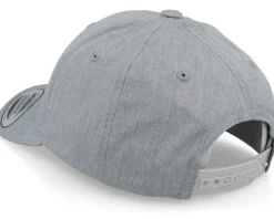 Kids B Letter 3d Heather Grey Adjustable - Kiddo Cap