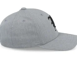 Kids B Letter 3d Heather Grey Adjustable - Kiddo Cap