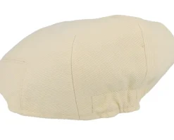 Kids Baby Cotton Beige Flat Cap - Jaxon & James