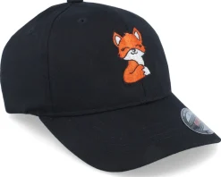 Kids Baby Fox Black Flexfit - Kiddo Cap