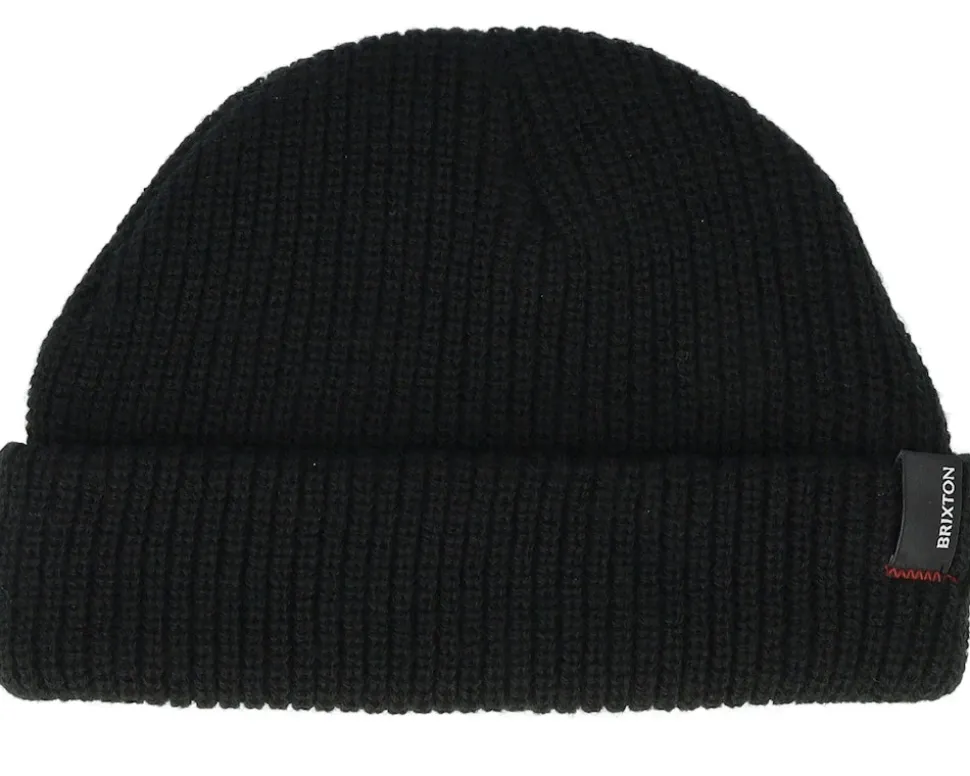 Kids Baby Heist Beanie Black Cuff - Brixton