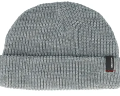Kids Baby Heist Beanie Light Heather Grey Cuff - Brixton