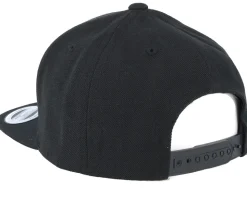 Kids Baby Shark Black Snapback - Kiddo Cap