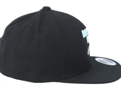 Kids Baby Shark Black Snapback - Kiddo Cap