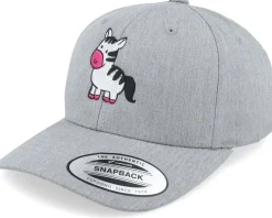 Kids Baby Zembra Grey Adjustable - Kiddo Cap