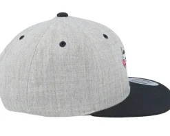 Kids Baby Zembra Grey/Black Snapback - Kiddo Cap