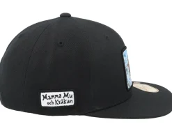 Kids Badar Black Snapback - Mamma Mu & Kråkan