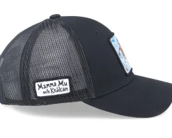 Kids Badar Black Trucker - Mamma Mu & Kråkan