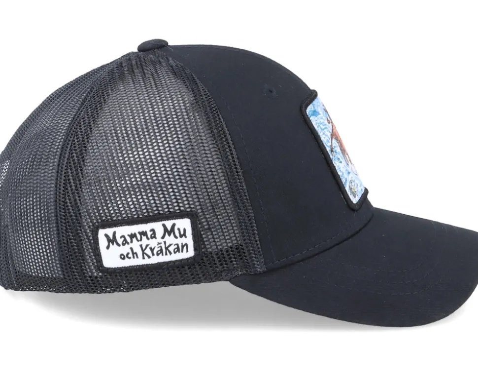Kids Badar Black Trucker - Mamma Mu & Kråkan
