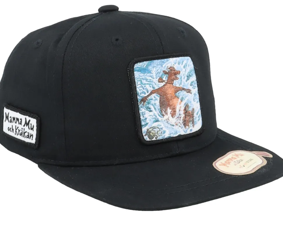 Kids Badar Toddler Black Snapback - Mamma Mu & Kråkan