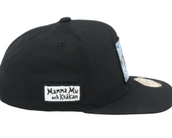 Kids Badar Toddler Black Snapback - Mamma Mu & Kråkan