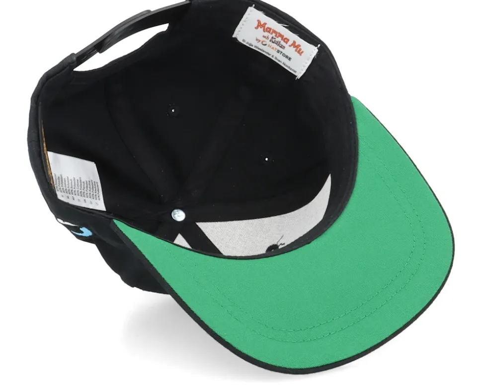 Kids Badar Toddler Black Snapback - Mamma Mu & Kråkan