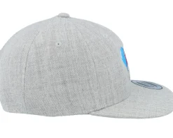 Kids Balloons Heather Grey Snapback - Kiddo Cap